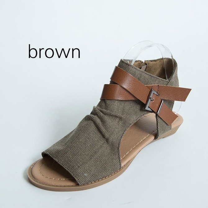 cloth sandals