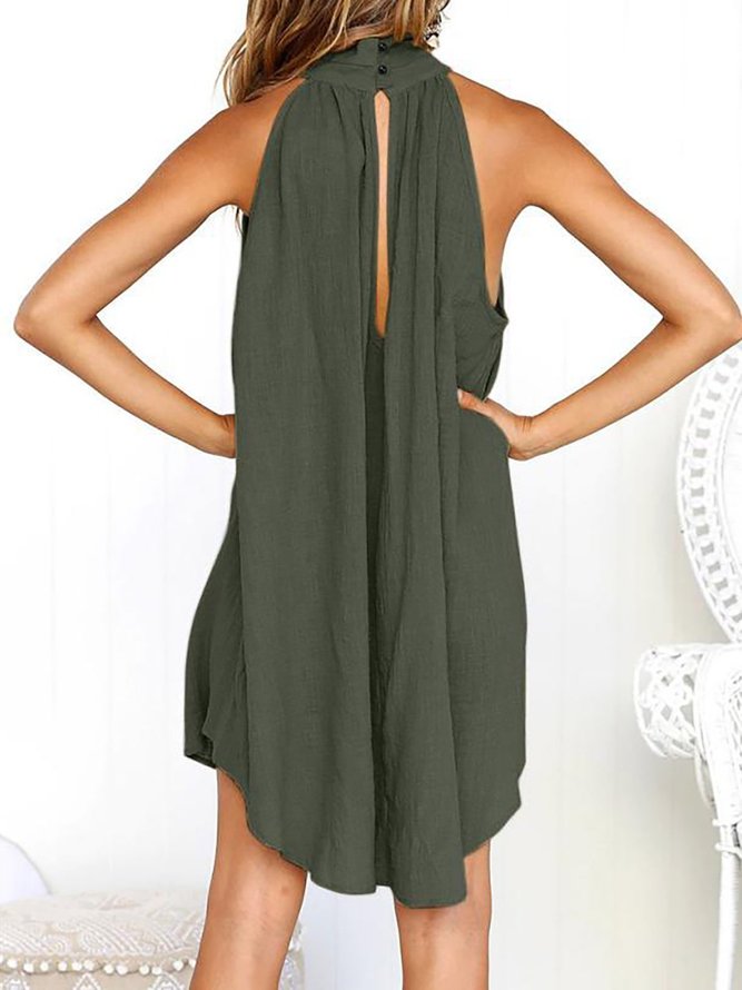 turtle neck shirt dress