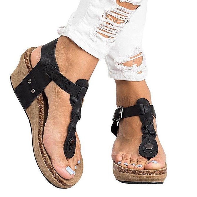 wedge casual sandals