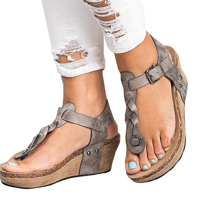 wedge casual sandals