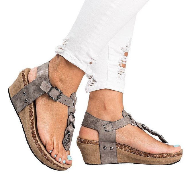 wedge casual sandals
