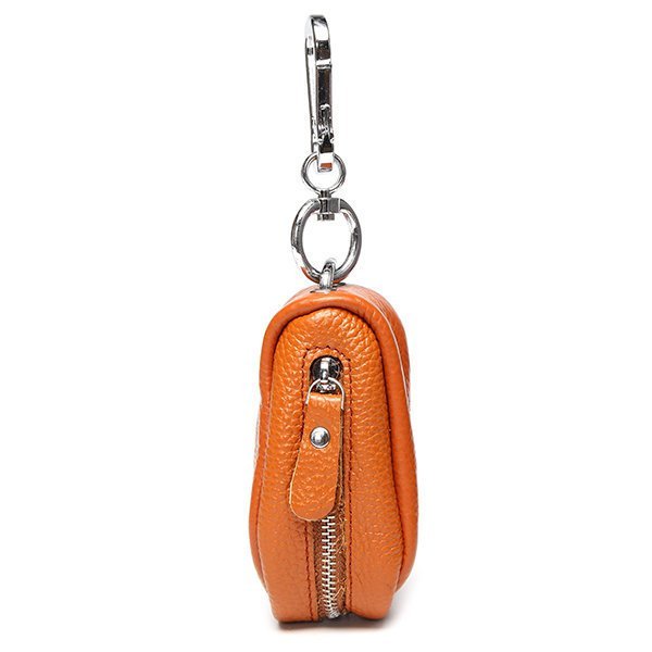 Unisex Genuine Leather Car Key Holder House Key Holder Purse Bag