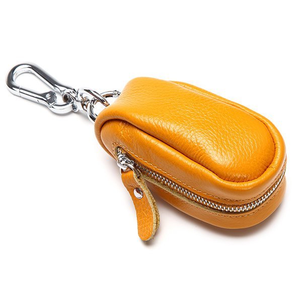 Unisex Genuine Leather Car Key Holder House Key Holder Purse Bag justfashionnow