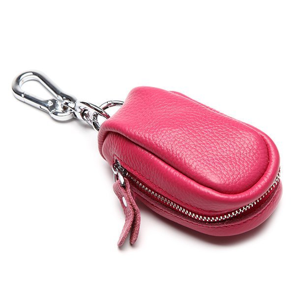 Unisex Genuine Leather Car Key Holder House Key Holder Purse Bag justfashionnow