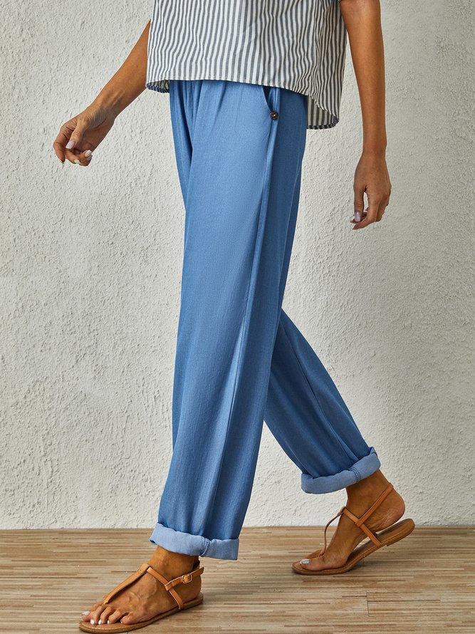 elastic slacks