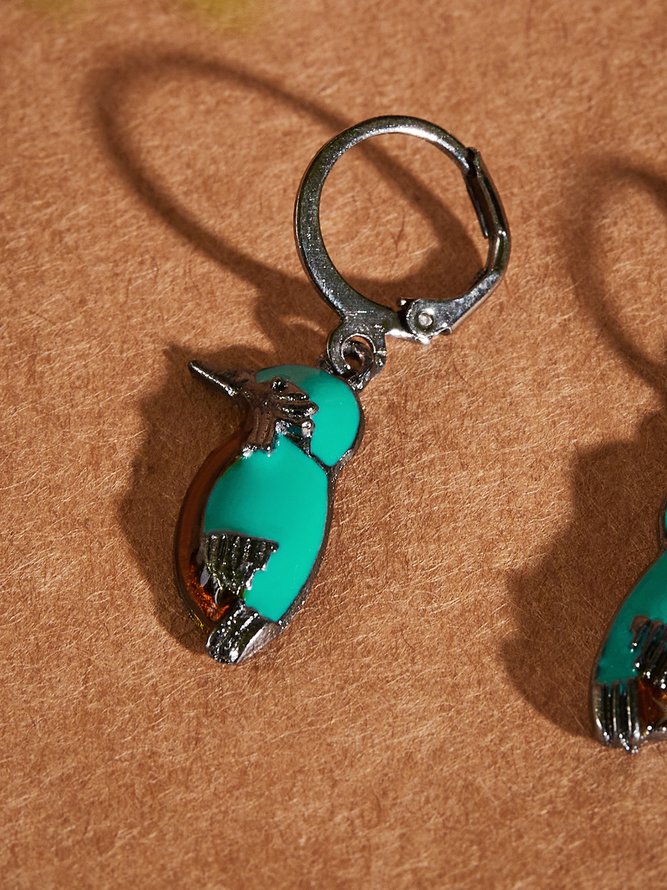 JFN  Alloy  bird  Earrings