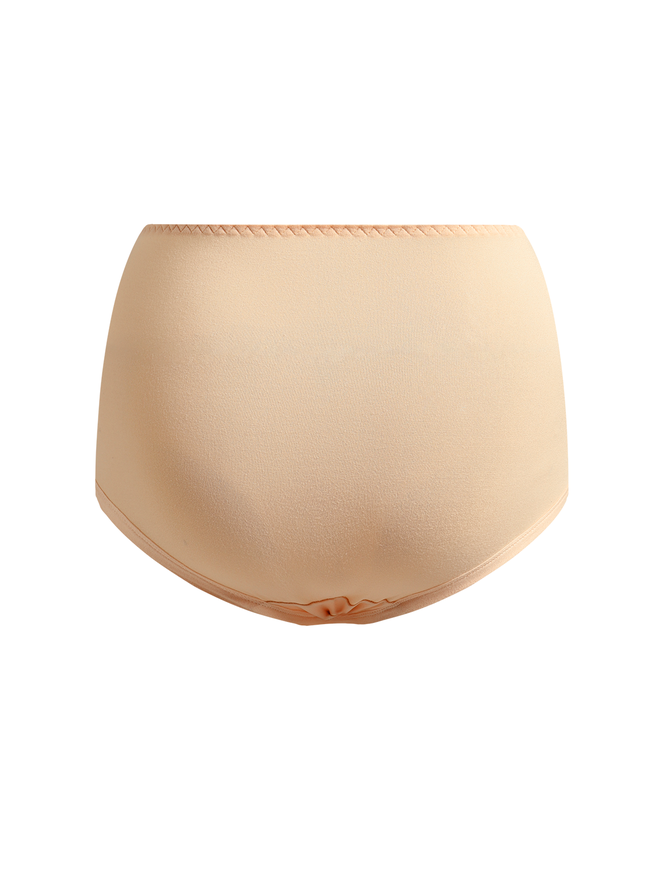 Comfortable Soft Lace High Waist Brief Plus Size