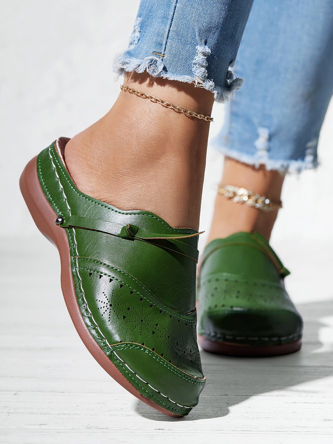 Knotted Cutout Vintage shoes