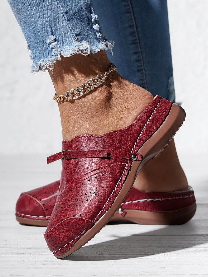 Knotted Cutout Vintage shoes