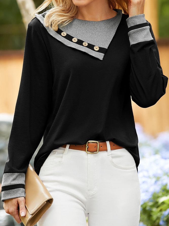 Plain Simple Asymmetrical Top