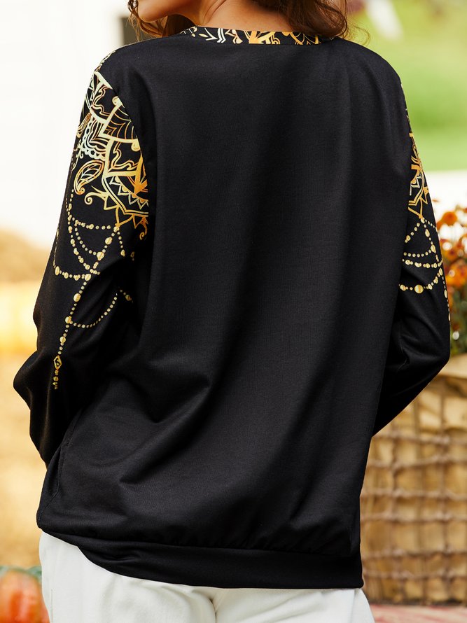 Regular Fit Casual Sweatshirt