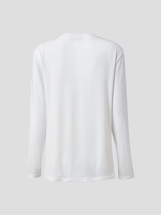 Casual Floral Regular Fit T-Shirt