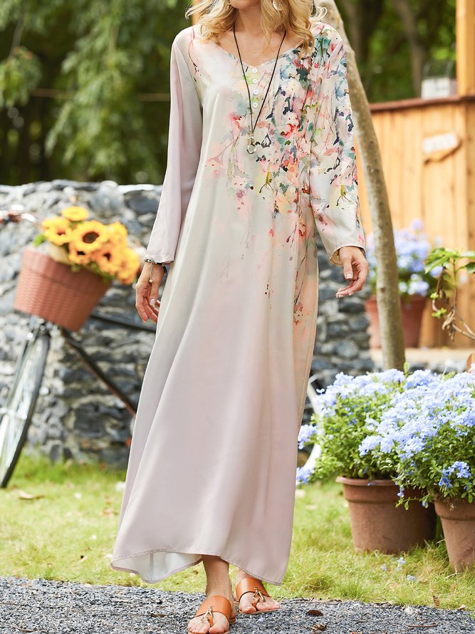 Crew Neck Regular Fit Dress