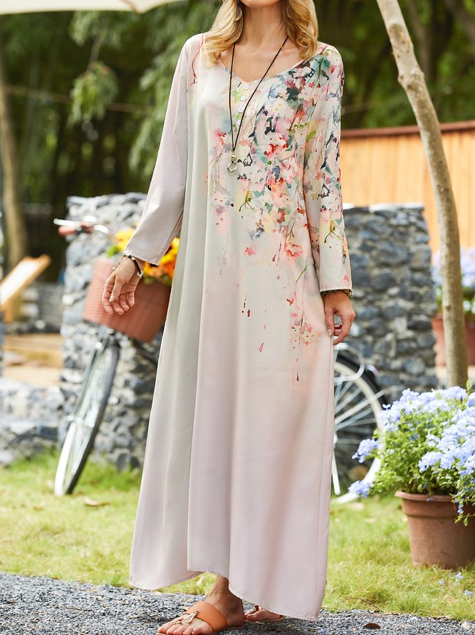 Crew Neck Regular Fit Dress