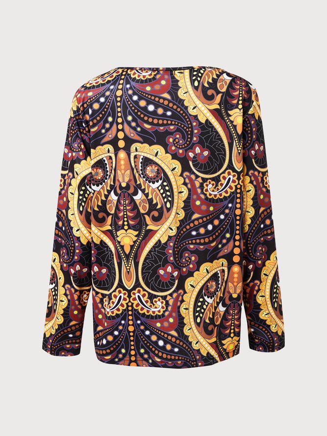 Paisley Vintage Fit T-Shirt