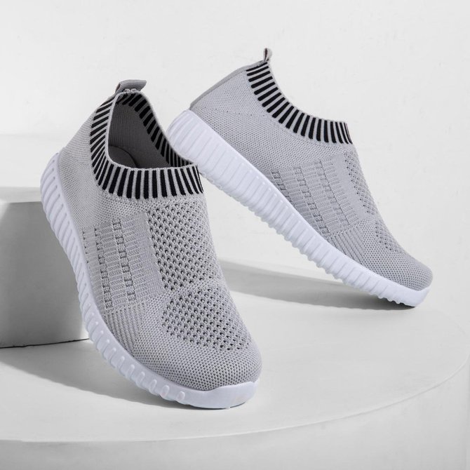 slip on sneakers with elastic strap
