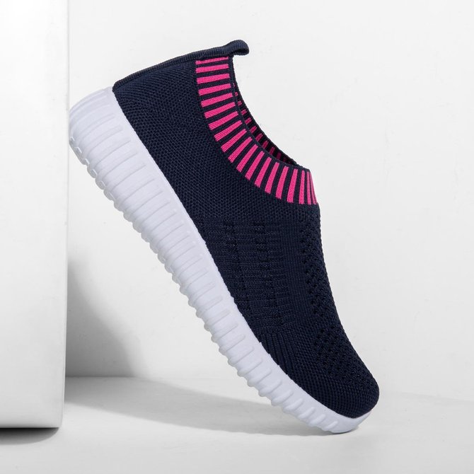 slip on sneakers with elastic strap