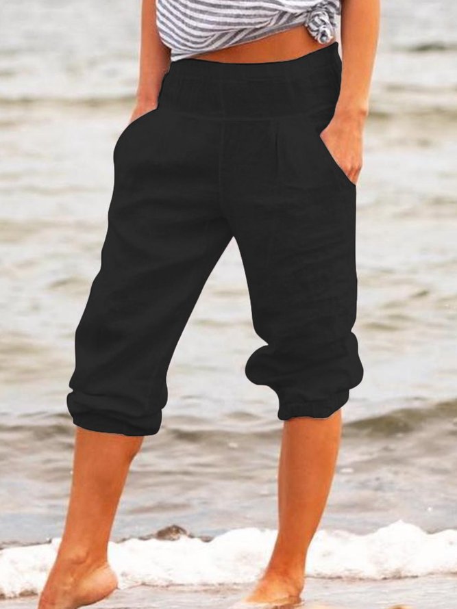 plus size exercise pants with pockets