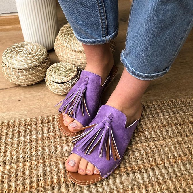 stylish flat sandals