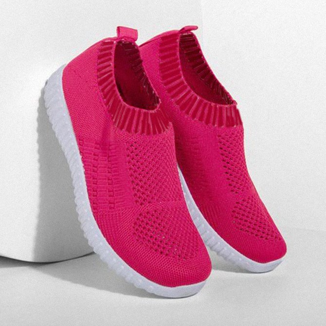 slip on sneakers with elastic strap