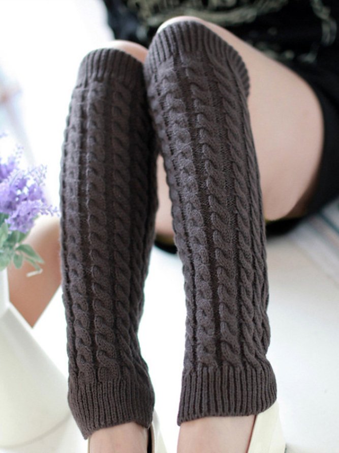 Casual Knitted Women Socks