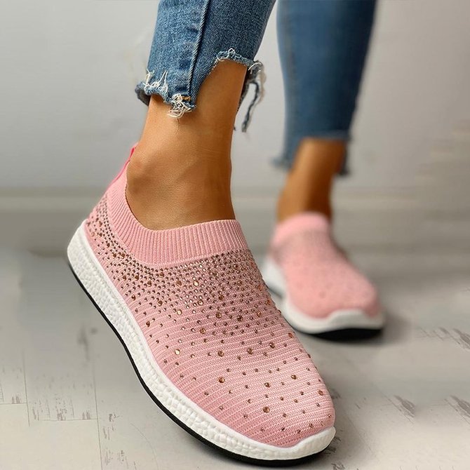 slip on mesh sneakers womens