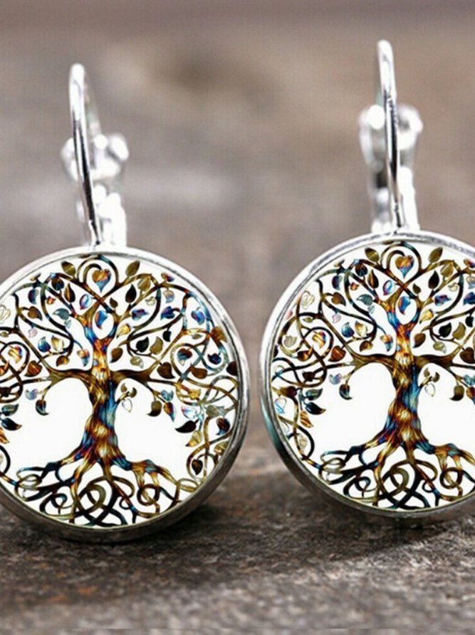 Women Jewelry Synthetic Materials Earrings