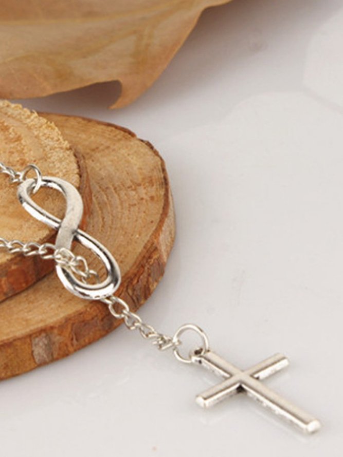 JFN  Silver Bowknot  Necklace