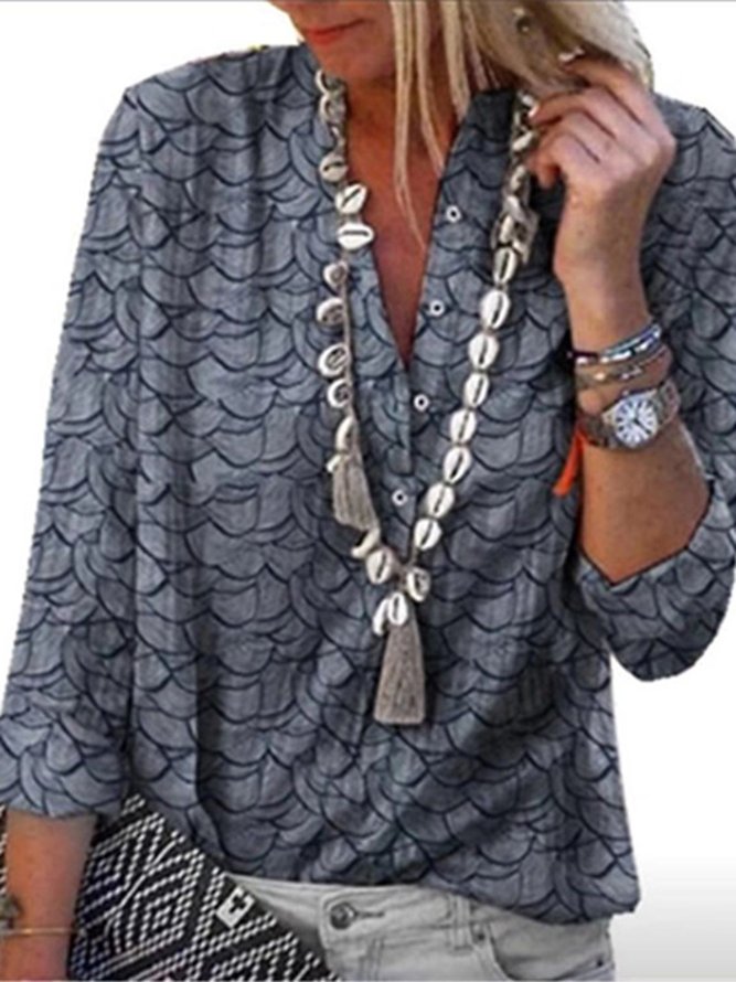 Shirt Collar T-shirt