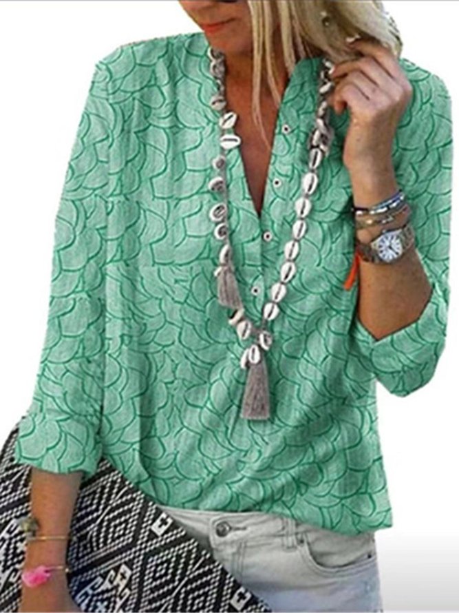 Shirt Collar T-shirt
