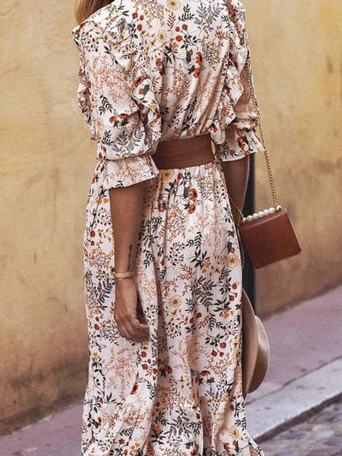 boho cotton robe