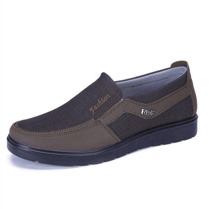 black cloth shoes for men
