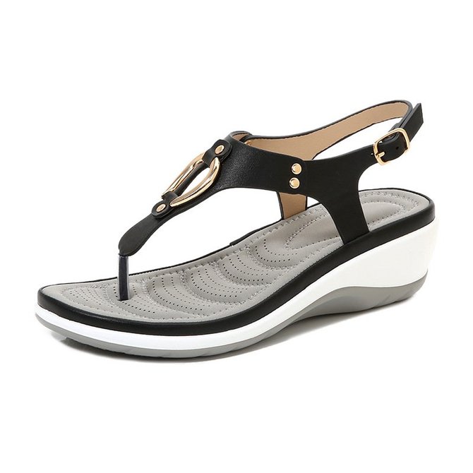 JFN  Leatherette Spring Sandals