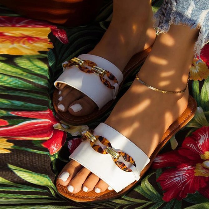 high heel flat sandals