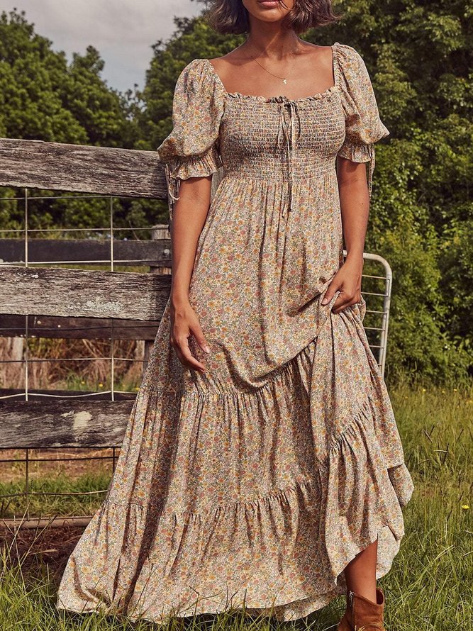 vintage floral gowns