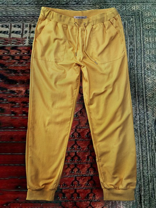 JFN Solid Casual Pants