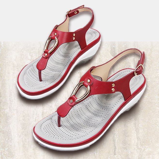 JFN  Leatherette Spring Sandals