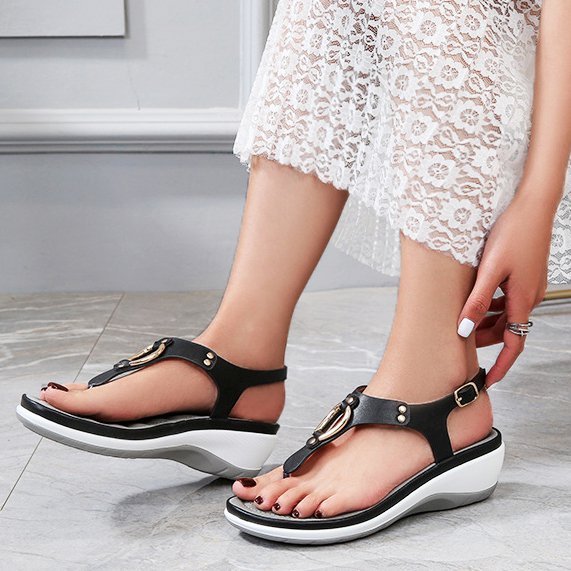 JFN  Leatherette Spring Sandals