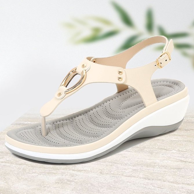 JFN  Leatherette Spring Sandals