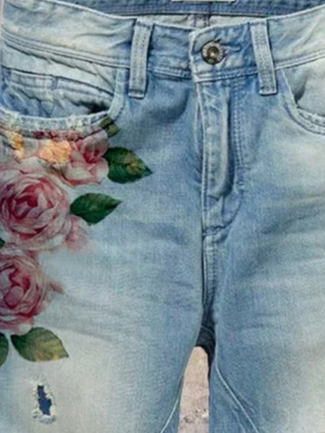 As Picture Denim Vintage Denim shorts