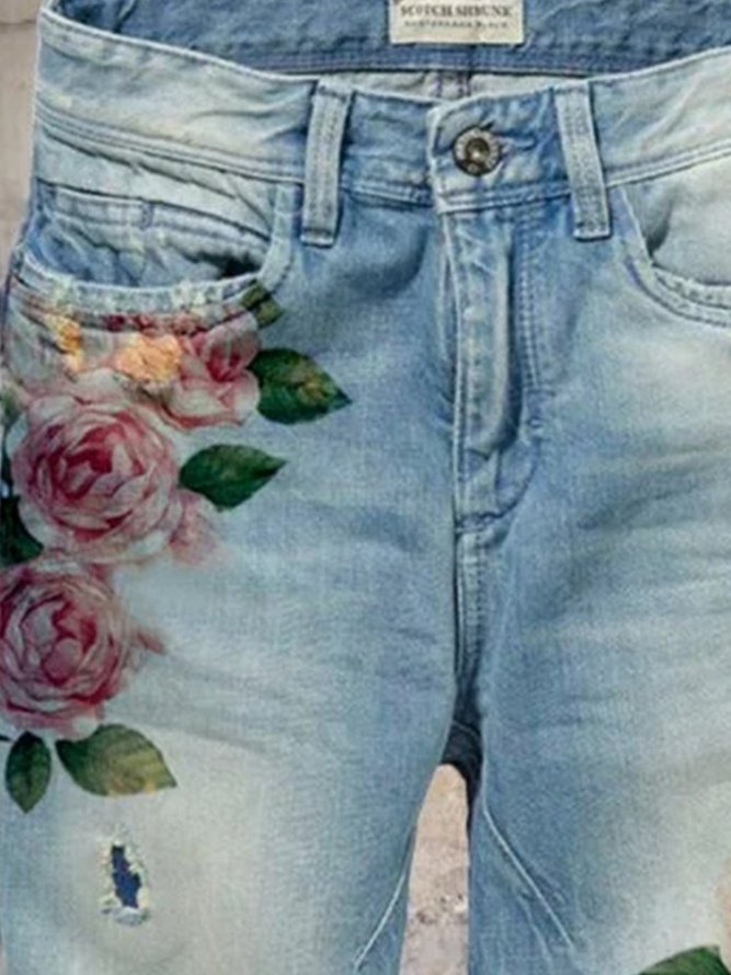 As Picture Denim Vintage Denim shorts