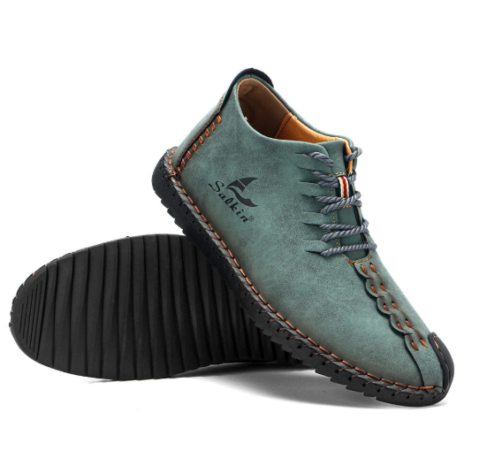distressed casual shoes