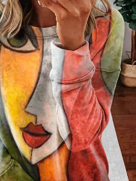 Long Sleeve Shift Top