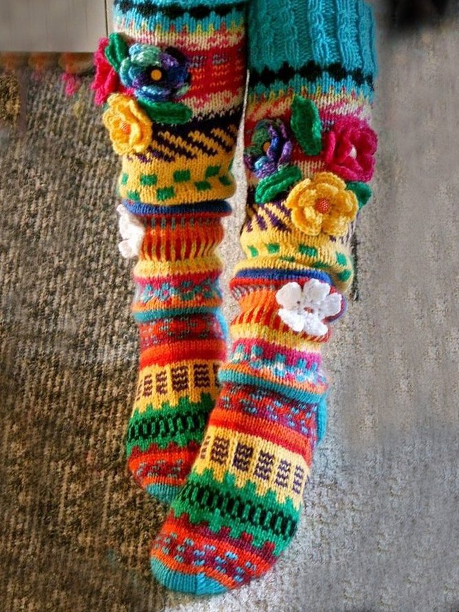 JFN  Colorful Warm Socks