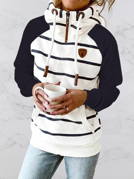 Hoodie Long Sleeve Zipper Sweatshirt