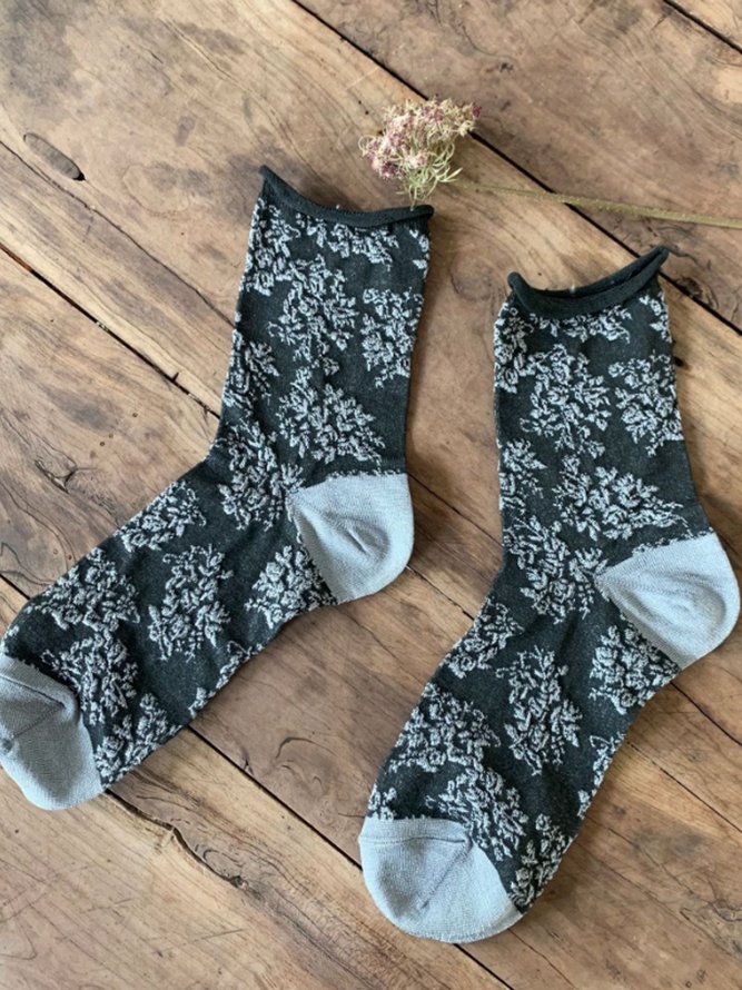 Cotton Casual Breathable Socks