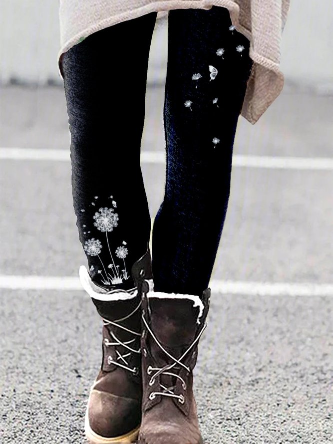 thick warm leggings Casual Cotton Leggings