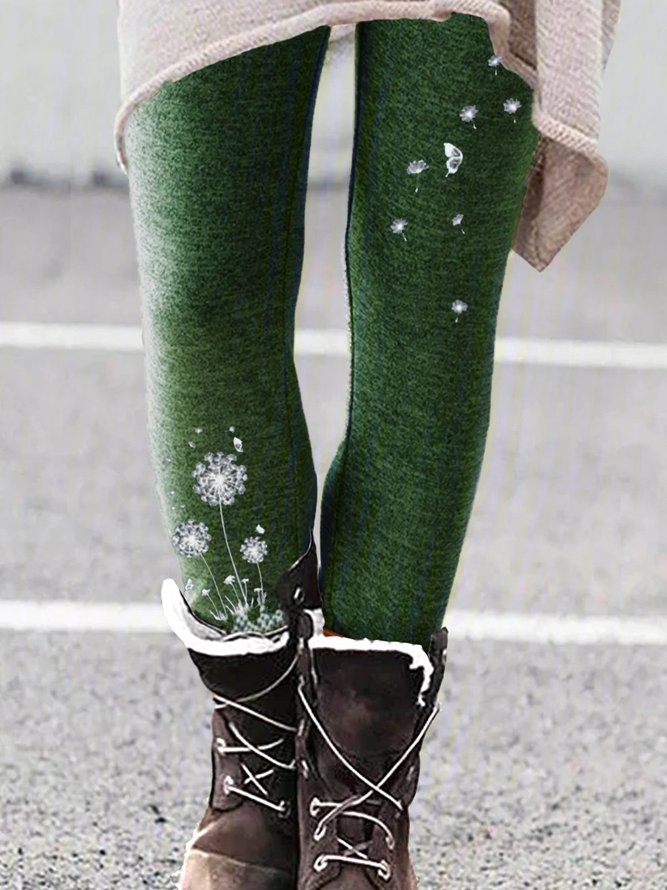 thick warm leggings Casual Cotton Leggings