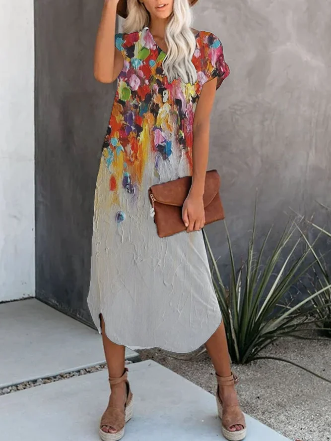 Vintage Weaving Dress