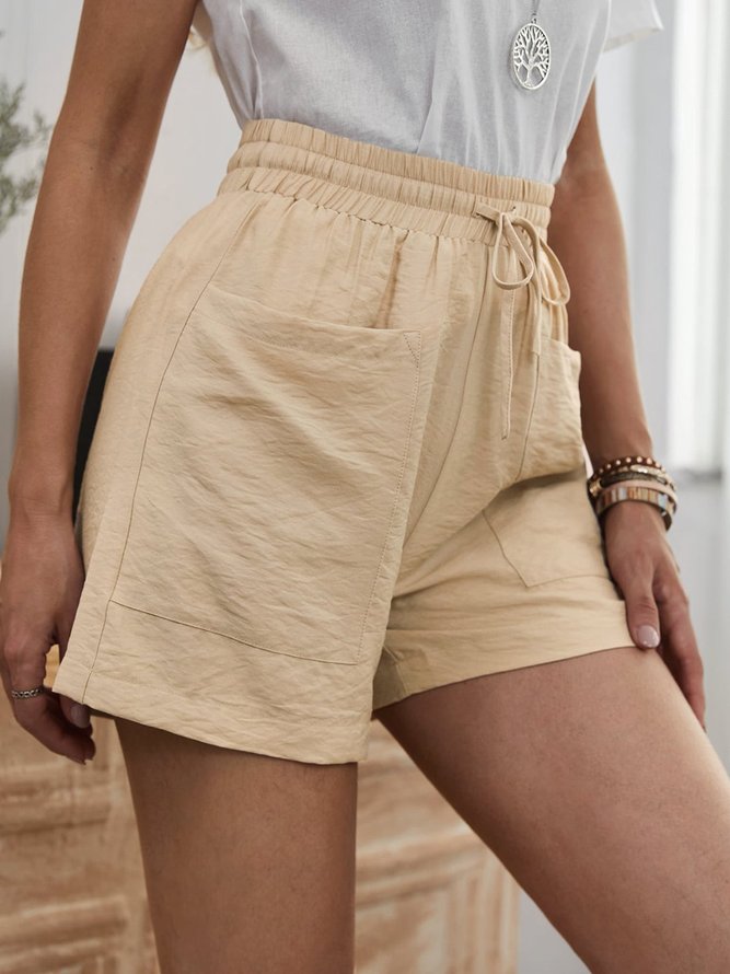 Casual Pockets Shorts